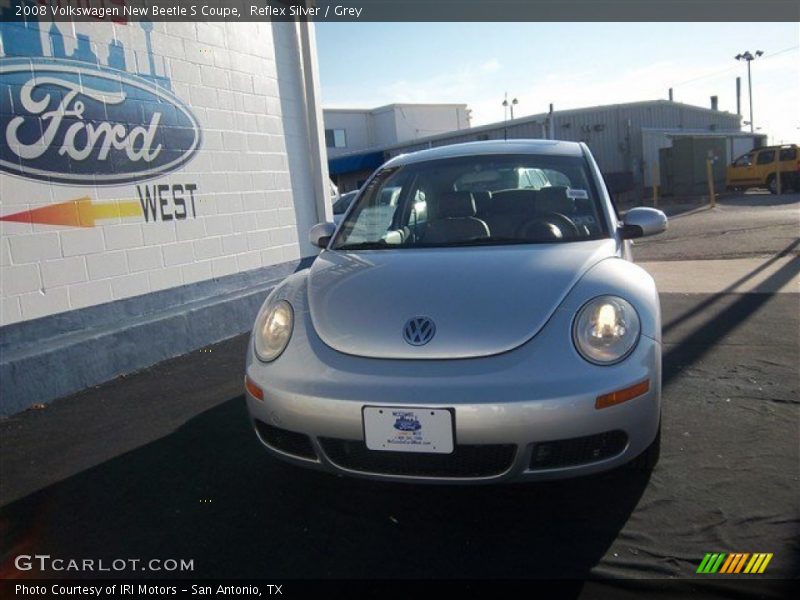 Reflex Silver / Grey 2008 Volkswagen New Beetle S Coupe