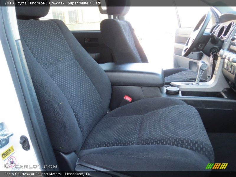 Super White / Black 2010 Toyota Tundra SR5 CrewMax