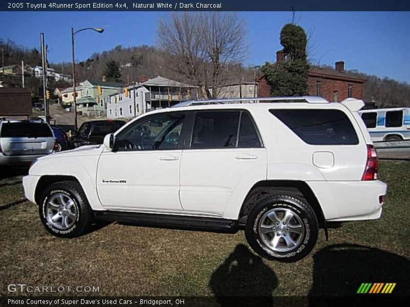 Natural White / Dark Charcoal 2005 Toyota 4Runner Sport Edition 4x4
