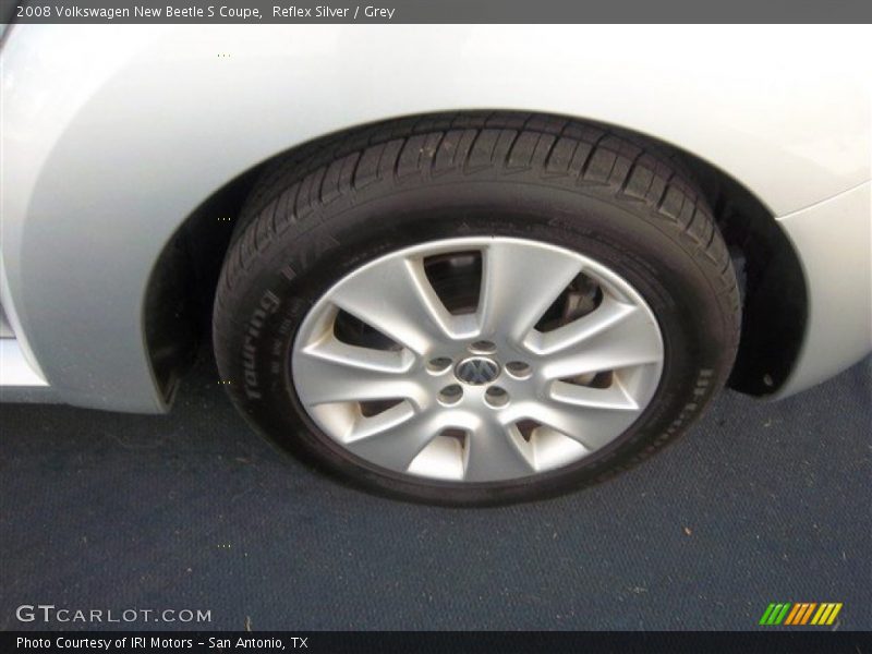 Reflex Silver / Grey 2008 Volkswagen New Beetle S Coupe