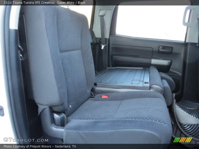 Super White / Black 2010 Toyota Tundra SR5 CrewMax