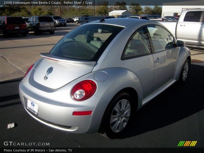 Reflex Silver / Grey 2008 Volkswagen New Beetle S Coupe
