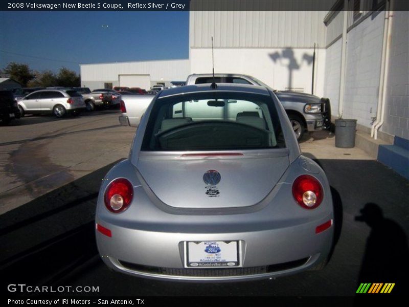 Reflex Silver / Grey 2008 Volkswagen New Beetle S Coupe