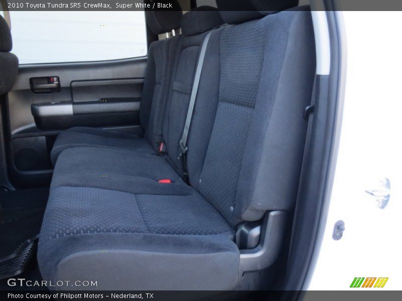 Super White / Black 2010 Toyota Tundra SR5 CrewMax