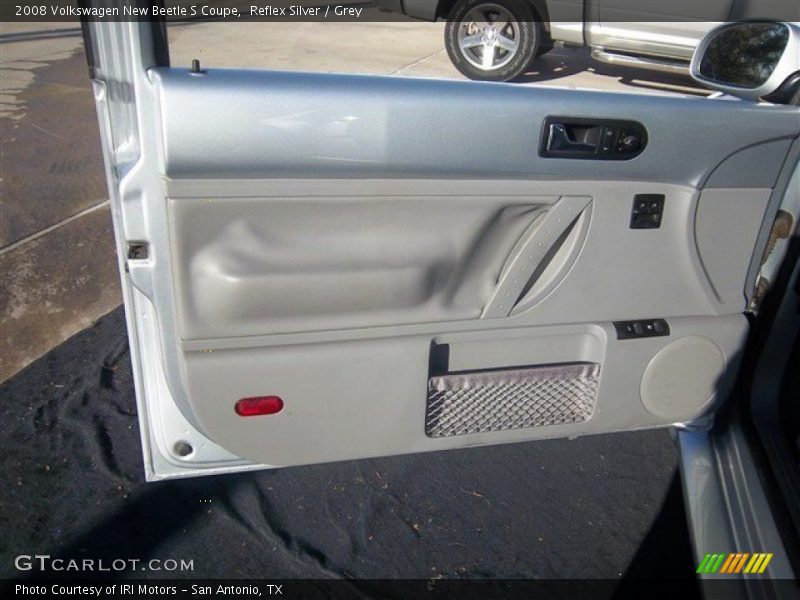 Reflex Silver / Grey 2008 Volkswagen New Beetle S Coupe