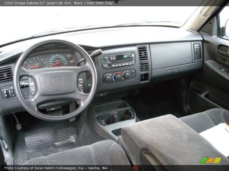 Dashboard of 2003 Dakota SLT Quad Cab 4x4