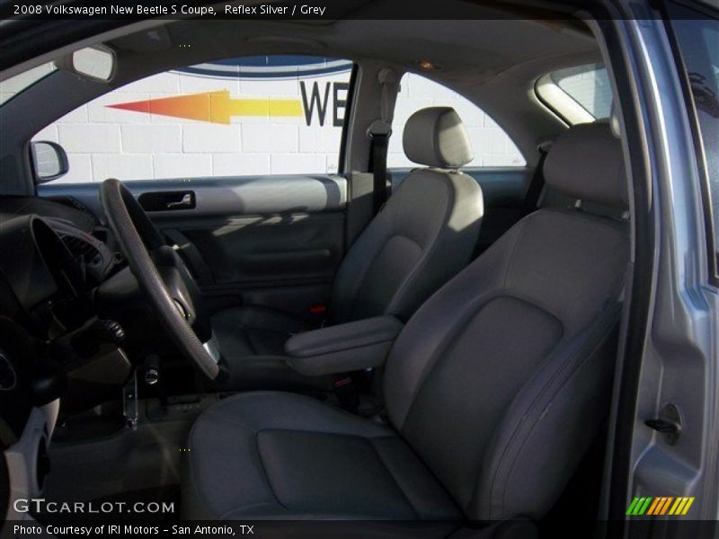 Reflex Silver / Grey 2008 Volkswagen New Beetle S Coupe