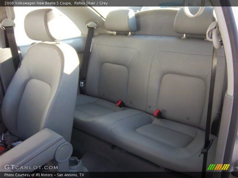 Reflex Silver / Grey 2008 Volkswagen New Beetle S Coupe
