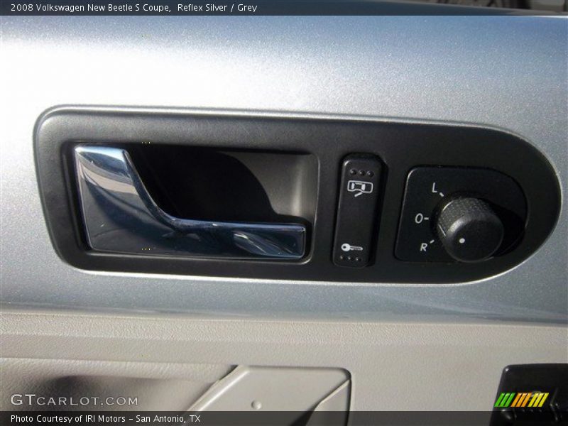Reflex Silver / Grey 2008 Volkswagen New Beetle S Coupe