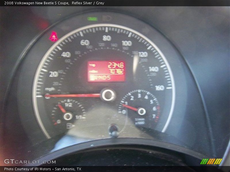 Reflex Silver / Grey 2008 Volkswagen New Beetle S Coupe