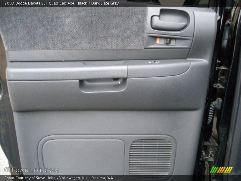 Black / Dark Slate Gray 2003 Dodge Dakota SLT Quad Cab 4x4
