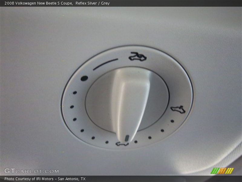 Reflex Silver / Grey 2008 Volkswagen New Beetle S Coupe