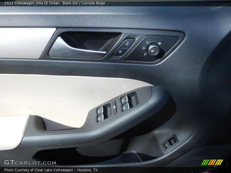 Black Uni / Cornsilk Beige 2013 Volkswagen Jetta SE Sedan