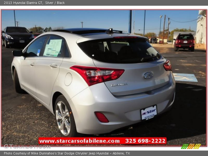 Silver / Black 2013 Hyundai Elantra GT