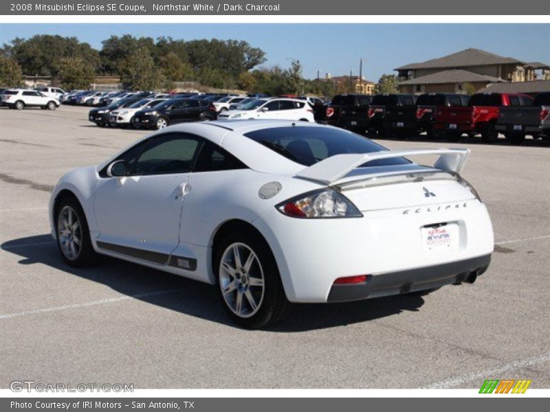 Northstar White / Dark Charcoal 2008 Mitsubishi Eclipse SE Coupe
