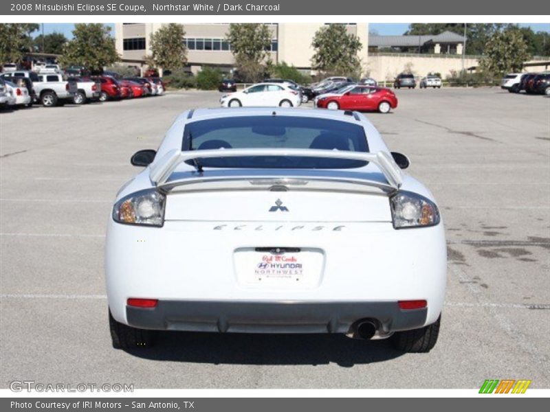 Northstar White / Dark Charcoal 2008 Mitsubishi Eclipse SE Coupe