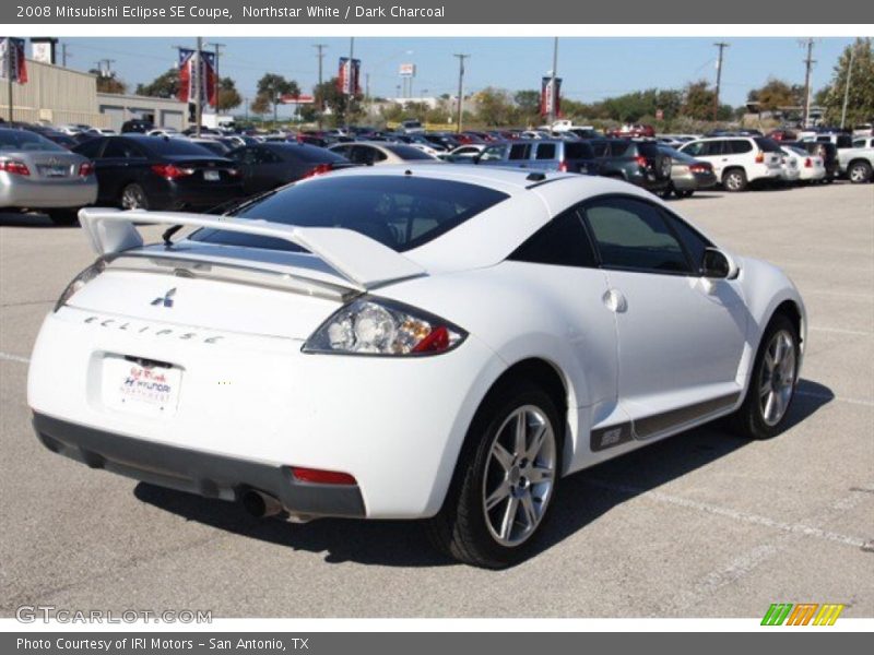 Northstar White / Dark Charcoal 2008 Mitsubishi Eclipse SE Coupe