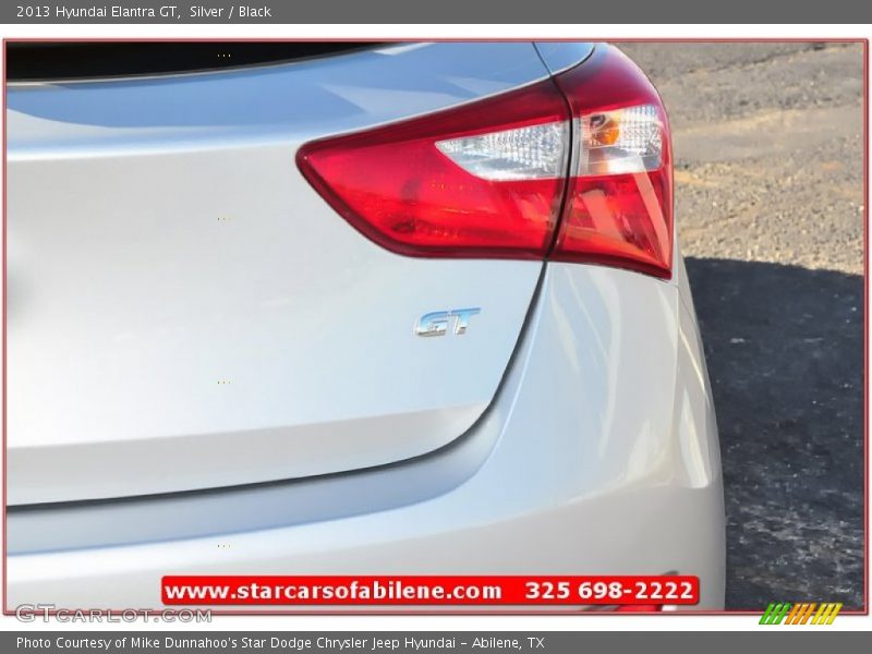 Silver / Black 2013 Hyundai Elantra GT