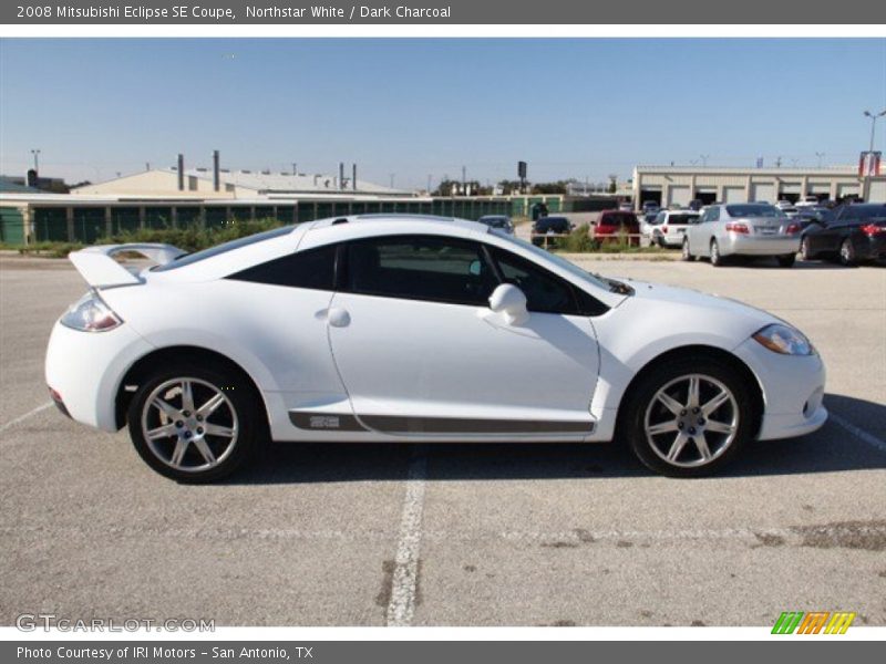 Northstar White / Dark Charcoal 2008 Mitsubishi Eclipse SE Coupe