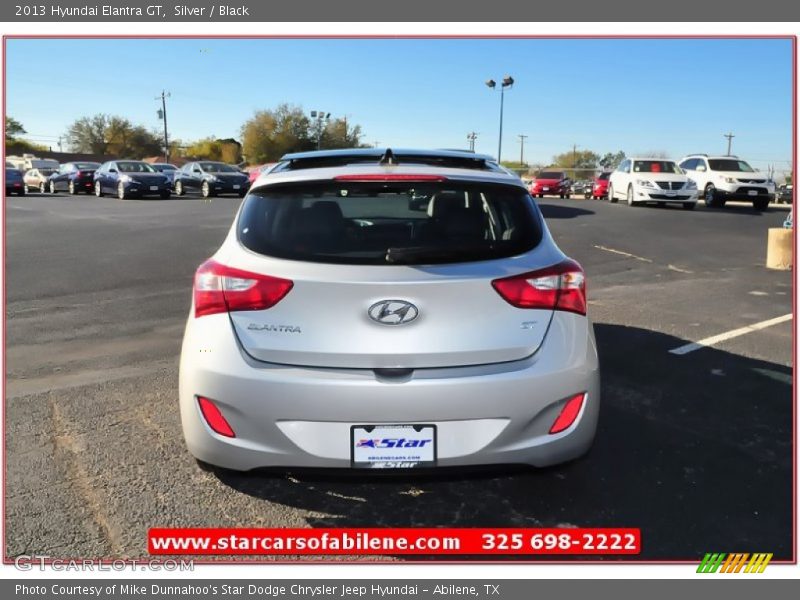 Silver / Black 2013 Hyundai Elantra GT