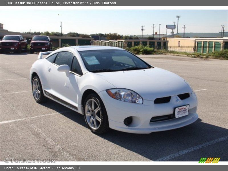 Northstar White / Dark Charcoal 2008 Mitsubishi Eclipse SE Coupe
