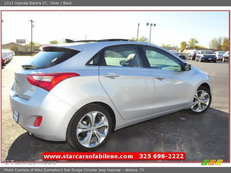Silver / Black 2013 Hyundai Elantra GT