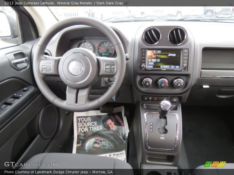 Mineral Gray Metallic / Dark Slate Gray 2013 Jeep Compass Latitude