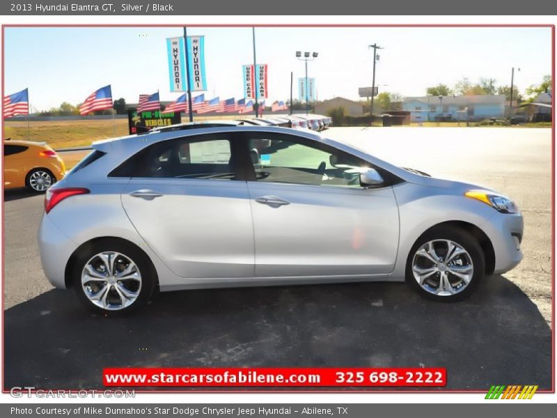 Silver / Black 2013 Hyundai Elantra GT