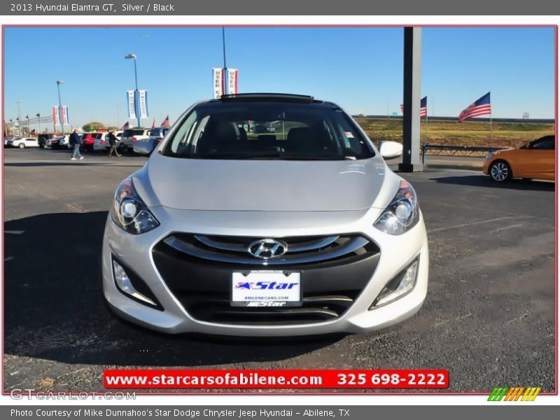 Silver / Black 2013 Hyundai Elantra GT