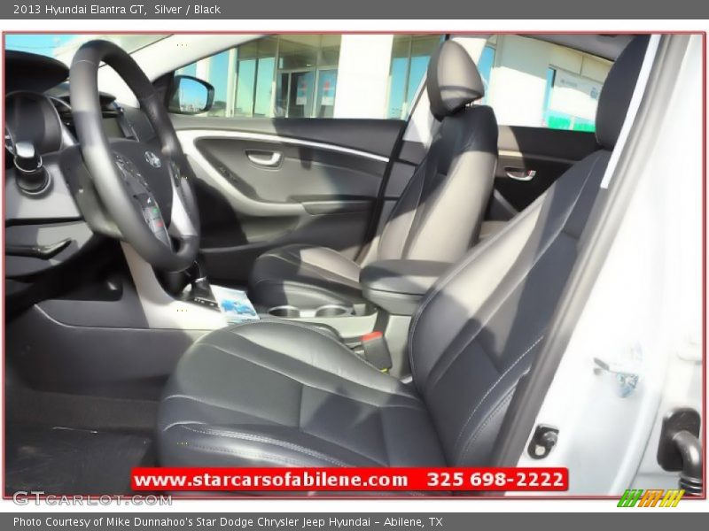 Silver / Black 2013 Hyundai Elantra GT