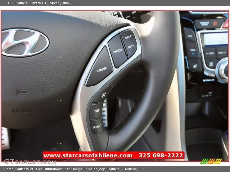 Silver / Black 2013 Hyundai Elantra GT