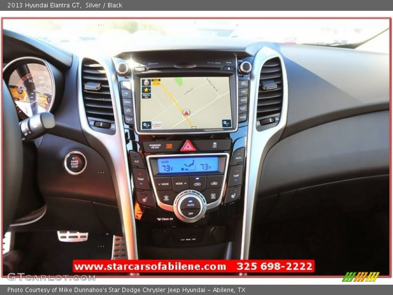 Silver / Black 2013 Hyundai Elantra GT