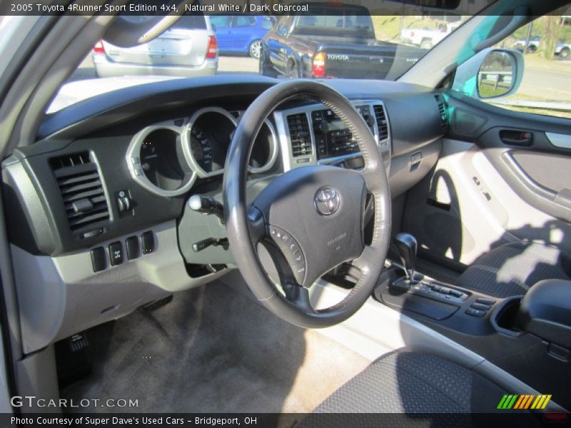 Natural White / Dark Charcoal 2005 Toyota 4Runner Sport Edition 4x4