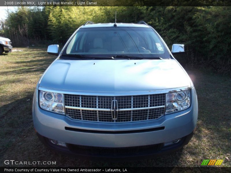 Light Ice Blue Metallic / Light Camel 2008 Lincoln MKX