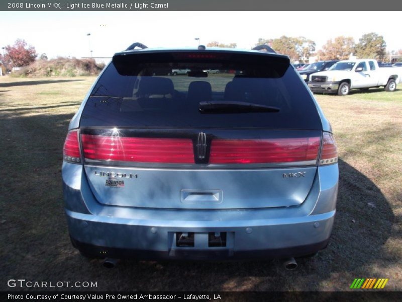 Light Ice Blue Metallic / Light Camel 2008 Lincoln MKX