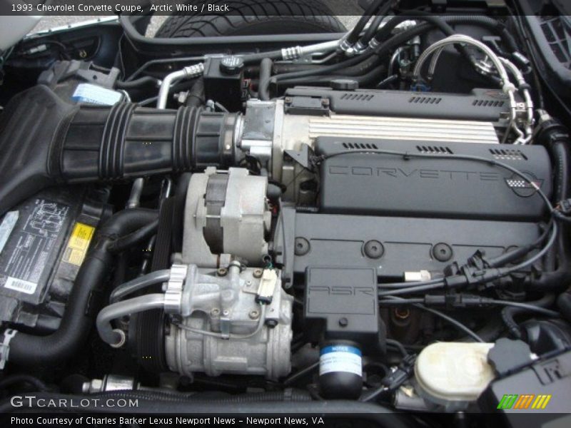  1993 Corvette Coupe Engine - 5.7 Liter OHV 16-Valve LT1 V8