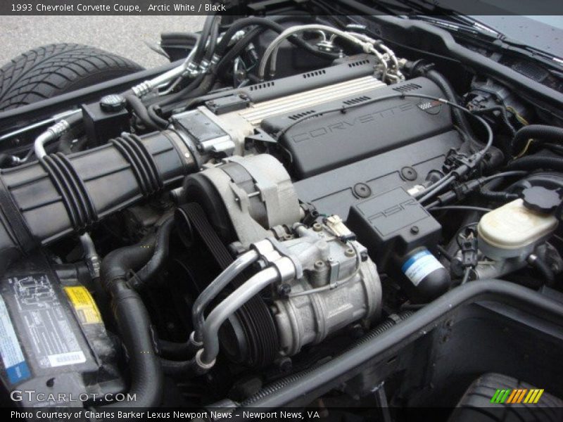  1993 Corvette Coupe Engine - 5.7 Liter OHV 16-Valve LT1 V8