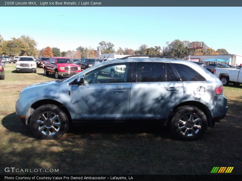Light Ice Blue Metallic / Light Camel 2008 Lincoln MKX