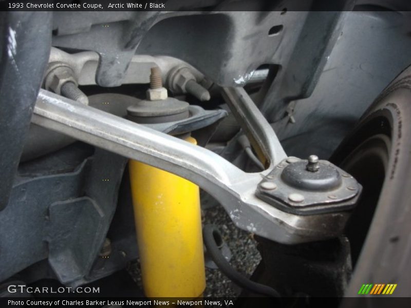 Arctic White / Black 1993 Chevrolet Corvette Coupe