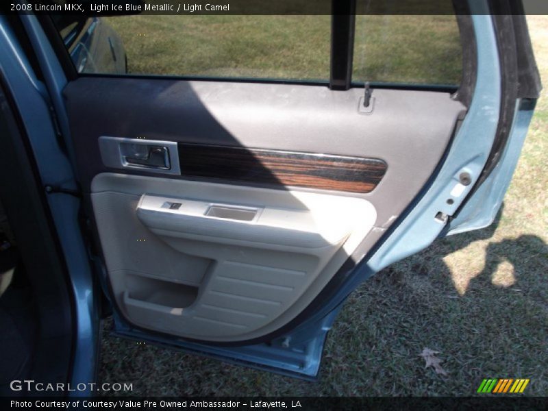 Light Ice Blue Metallic / Light Camel 2008 Lincoln MKX