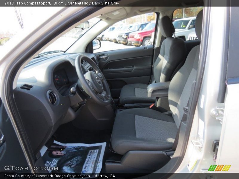 Bright Silver Metallic / Dark Slate Gray 2013 Jeep Compass Sport
