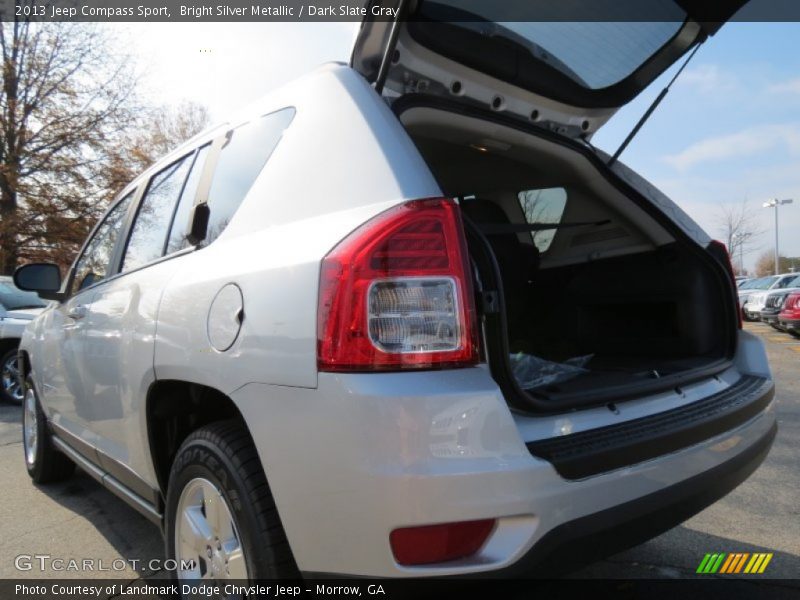 Bright Silver Metallic / Dark Slate Gray 2013 Jeep Compass Sport