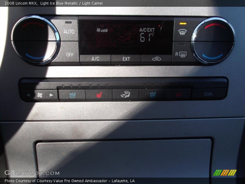 Light Ice Blue Metallic / Light Camel 2008 Lincoln MKX
