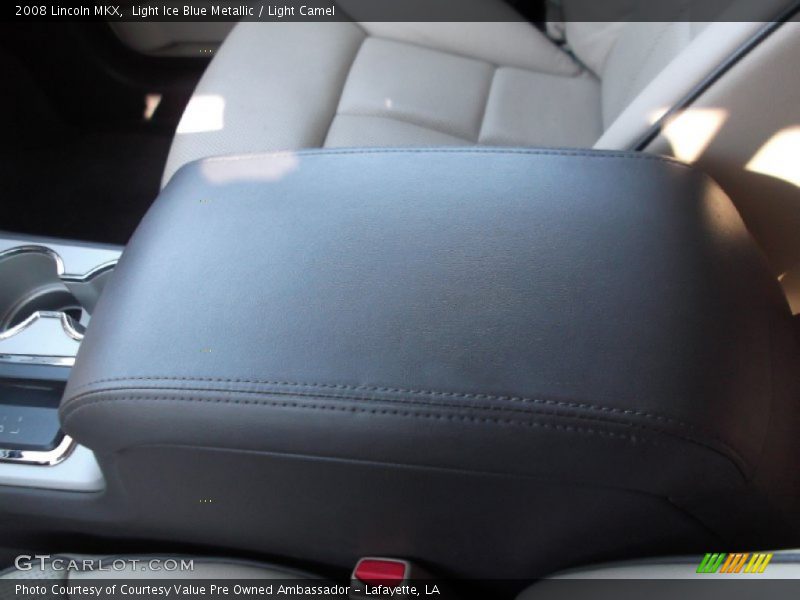 Light Ice Blue Metallic / Light Camel 2008 Lincoln MKX