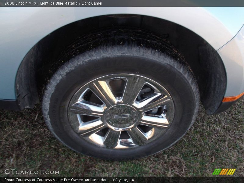 Light Ice Blue Metallic / Light Camel 2008 Lincoln MKX