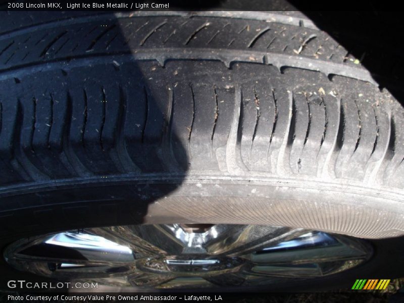 Light Ice Blue Metallic / Light Camel 2008 Lincoln MKX