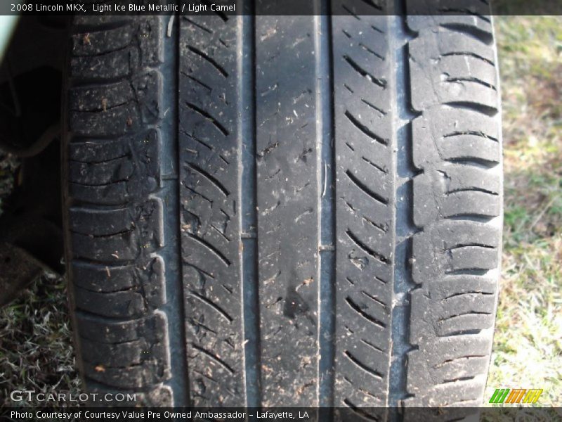 Light Ice Blue Metallic / Light Camel 2008 Lincoln MKX