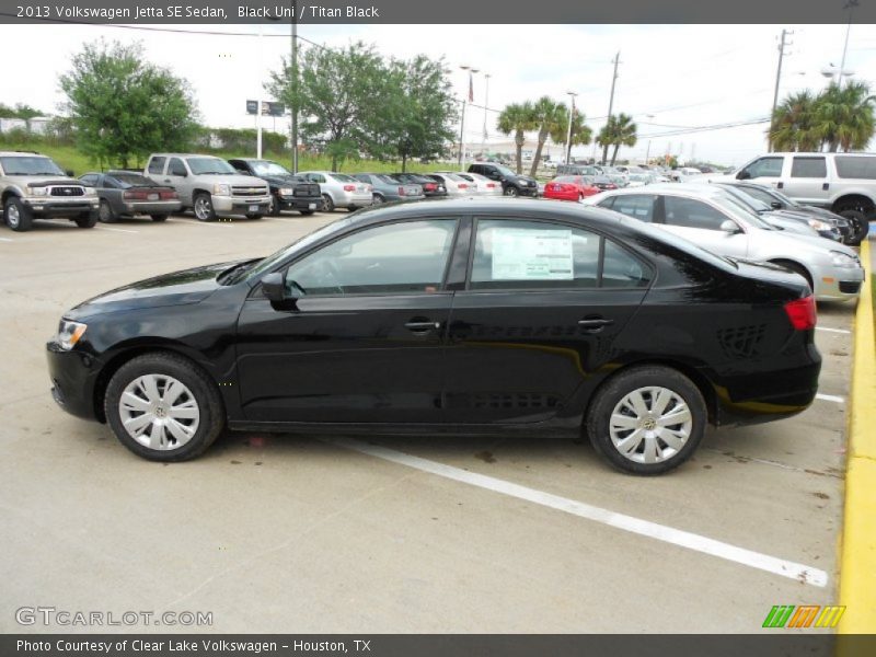 Black Uni / Titan Black 2013 Volkswagen Jetta SE Sedan