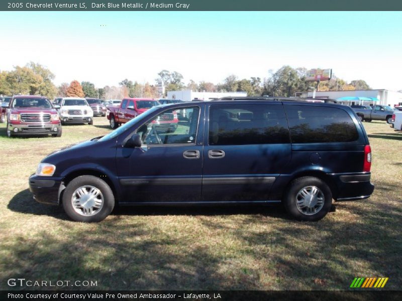 Dark Blue Metallic / Medium Gray 2005 Chevrolet Venture LS