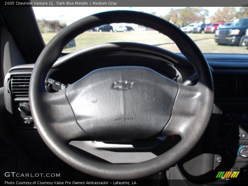 Dark Blue Metallic / Medium Gray 2005 Chevrolet Venture LS